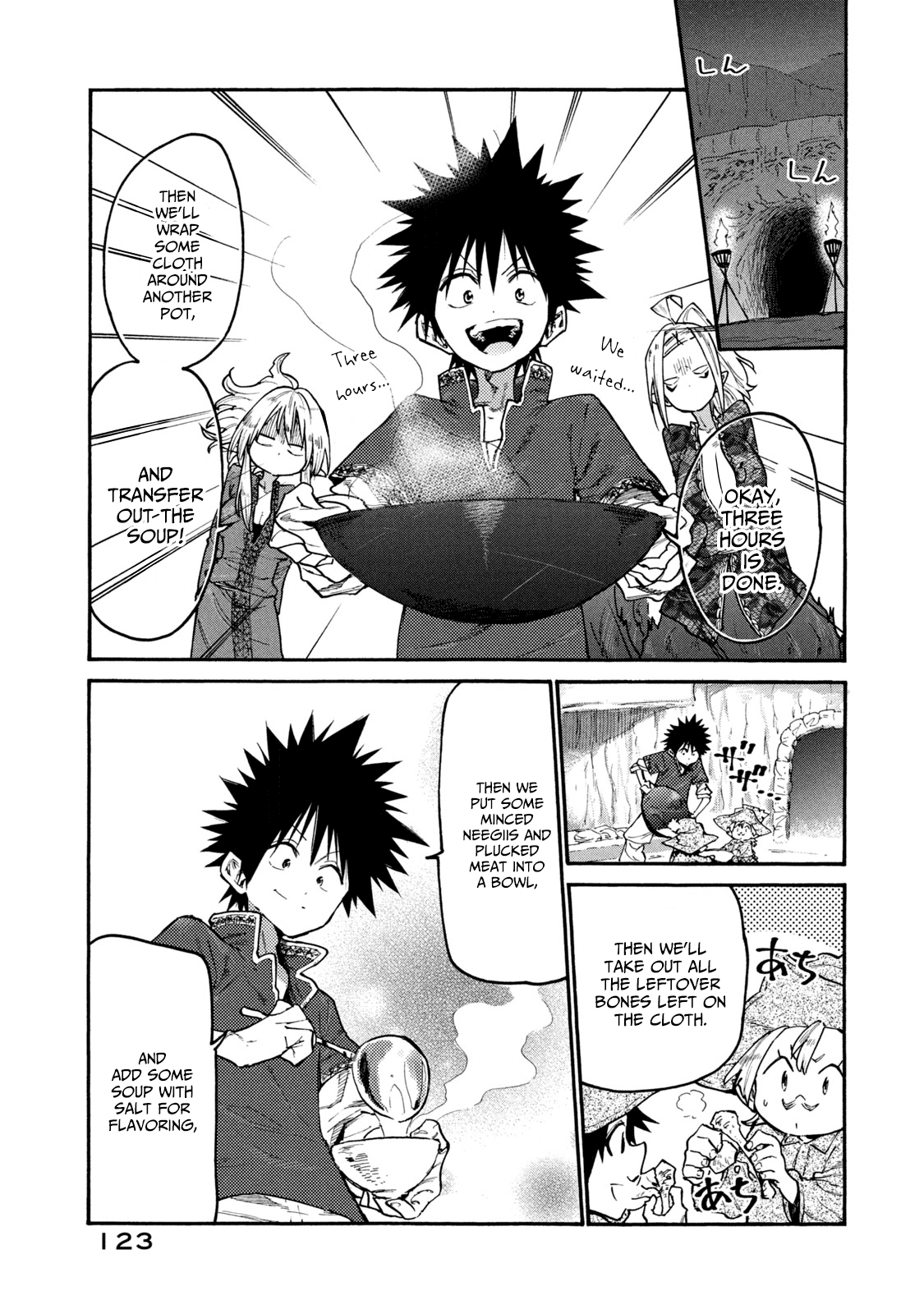 Mazumeshi Elf to Yuboku gurashi Chapter 38 13